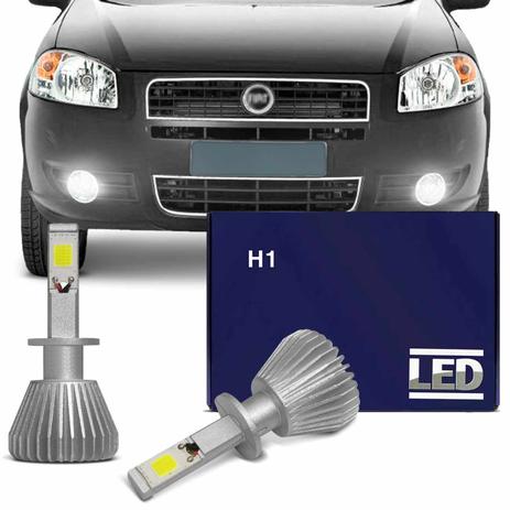 Kit Lâmpadas Super LED Headlight Palio G4 08 09 10 11 12 Farol de Milha H1 6000K Efeito Xênon - Prime é boa?