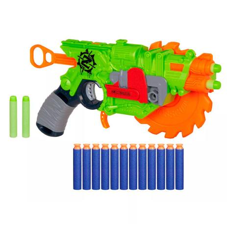 Kit Lançador e Refil Nerf - ZombieStrike Crosscut e 12 Dardos de Sucção - Hasbro Menor preço em Kit Lançador e Refil Nerf - ZombieStrike Crosscut e 12 Dardos de Sucção - Hasbro
