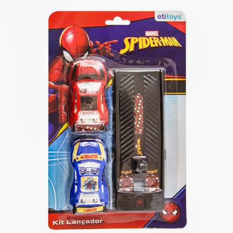 Kit Lance seu Carrinho com 2 Carrinhos e Lançador Homem Aranha Marvel - Etitoys é boa?