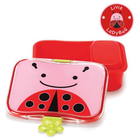 Kit Lanche Skip Hop Joaninha Zoo Vermelho 6m+ - A-21-011 é boa?