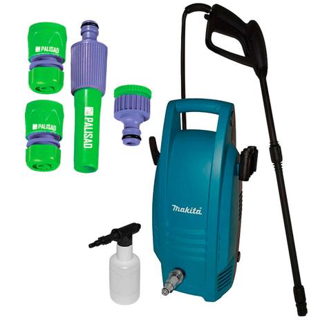 Kit Lavadora de Alta Pressao-HW101-Makita + Conexão Engate Rápido-651768-Palisad é ruim? Kit Lavadora de Alta Pressao-HW101-Makita + Conexão Engate Rápido-651768-Palisad é boa?