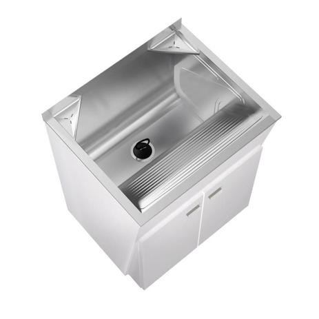 Kit Lavanderia Mini Super Com Balcão 46 Litros Inox GhelPlus é boa?