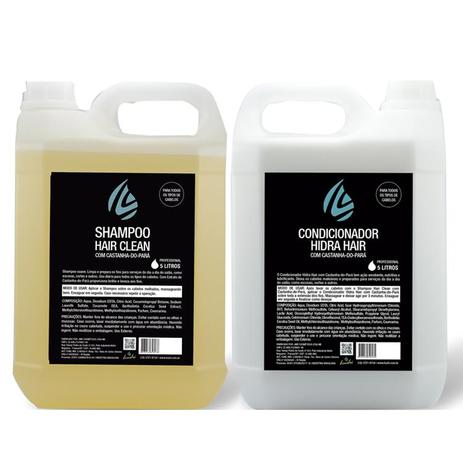 Kit Lavatório Shampoo 5L + Condicionador 5L Louhi Cosméticos Menor preço em Kit Lavatório Shampoo 5L + Condicionador 5L Louhi Cosméticos