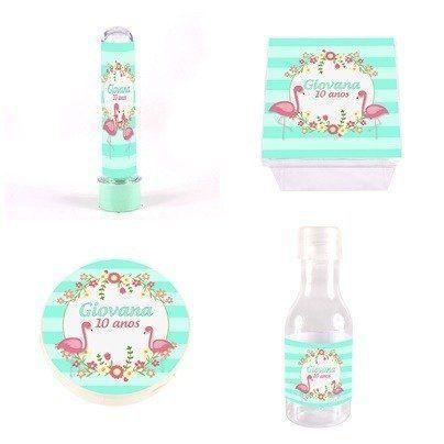 Kit Lembrancinha Personalizada Com 40 Itens Flamingo - Aluá festas é ruim? Kit Lembrancinha Personalizada Com 40 Itens Flamingo - Aluá festas é boa?