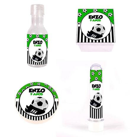 Kit Lembrancinhas Personalizada Com 100 Itens Futebol - Aluá festas Menor preço em Kit Lembrancinhas Personalizada Com 100 Itens Futebol - Aluá festas