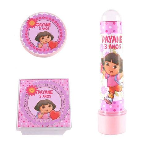 Menor preço em Kit Lembrancinhas Personalizadas 120 Itens Dora Aventureira - Aluá festas
