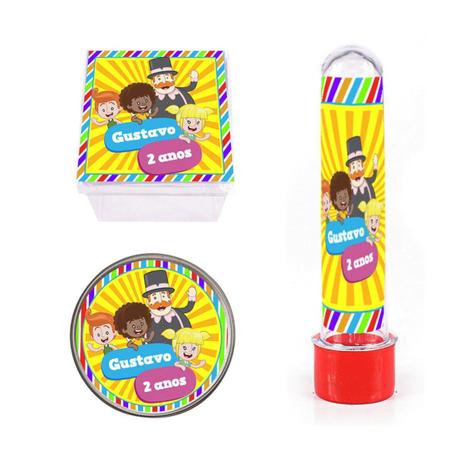 Kit 60 Itens Lembrancinhas Personalizadas Moana Baby