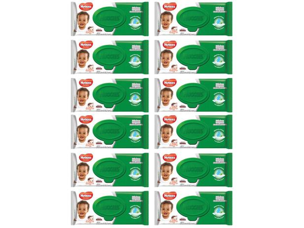 Kit Lenço Umedecido Huggies Premium Max Clean - 12 Pacotes com 48 Unidades Cada Menor preço em Kit Lenço Umedecido Huggies Premium Max Clean - 12 Pacotes com 48 Unidades Cada