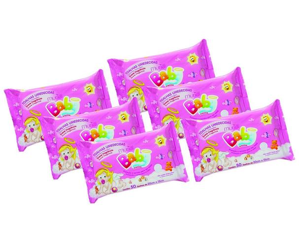 Kit Lenços Umedecidos Muriel Com 300 Unidades Baby Menina Menor preço em Kit Lenços Umedecidos Muriel Com 300 Unidades Baby Menina