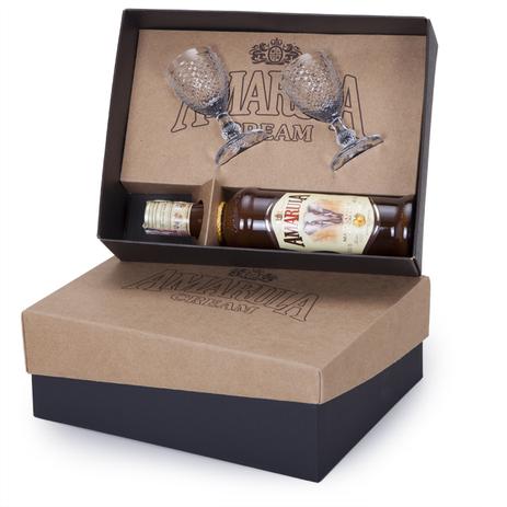 Kit Licor Africano Amarula + 2 Cálices - Shop quality Menor preço em Kit Licor Africano Amarula + 2 Cálices - Shop quality