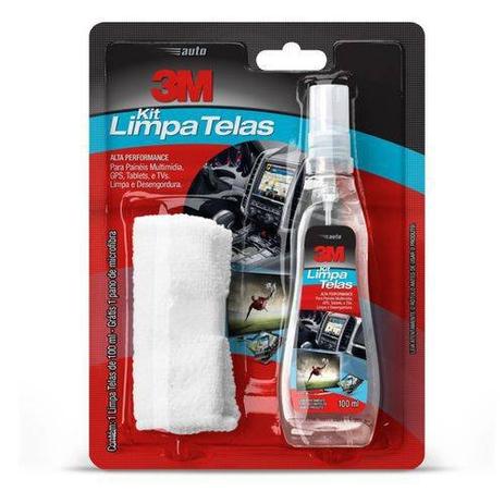 Kit Limpa Telas 100ml 3M Menor preço em Kit Limpa Telas 100ml 3M
