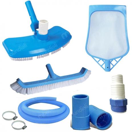 Kit Limpeza de Piscina com Aspirador + Peneira + Escova + Mangueira 10m 38mm  Netuno é boa?