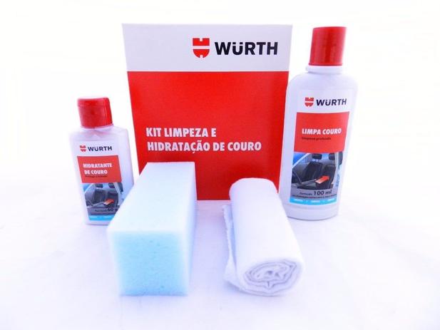 Kit Limpeza E Hidratação De Couro Wurth Limpa E Hidrata Menor preço em Kit Limpeza E Hidratação De Couro Wurth Limpa E Hidrata