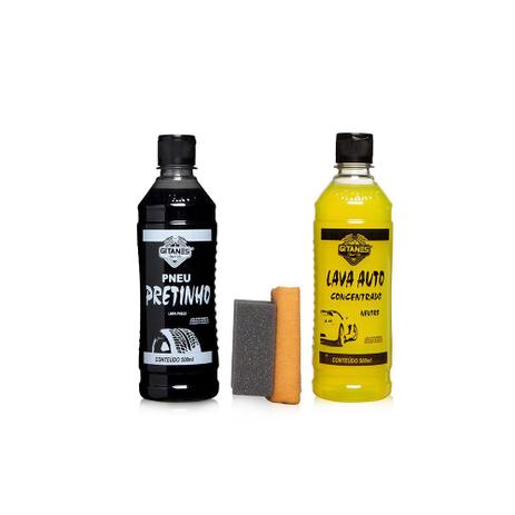Kit Limpeza N1 Gitanes Pretinho + Lava Auto Menor preço em Kit Limpeza N1 Gitanes Pretinho + Lava Auto