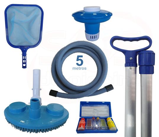Kit Limpeza Piscina Inflável Intex-completo - 5 Metros - Sos Da Piscina Menor preço em Kit Limpeza Piscina Inflável Intex-completo - 5 Metros - Sos Da Piscina