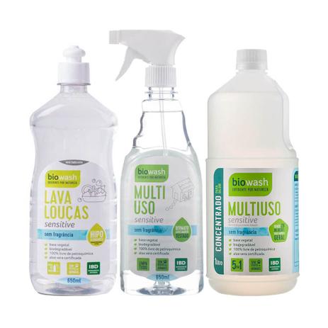 Kit Limpeza Sem Fragrância - BioWash é ruim? Kit Limpeza Sem Fragrância - BioWash é boa?