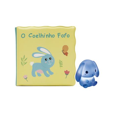 Kit Livrinho de Banho e Coelhinho - Buba Menor preço em Kit Livrinho de Banho e Coelhinho - Buba
