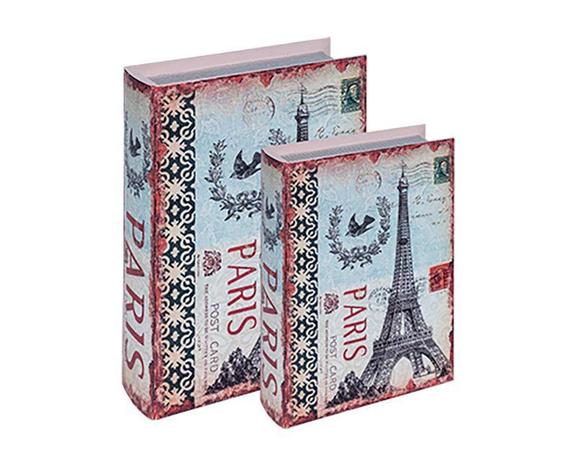 Kit livro caixa - 2 pcs - Mart Menor preço em Kit livro caixa - 2 pcs - Mart
