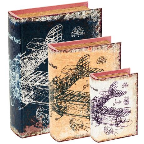 Kit Livro Caixa Em 3 Peças de MDF e Canvas - Mart é boa?