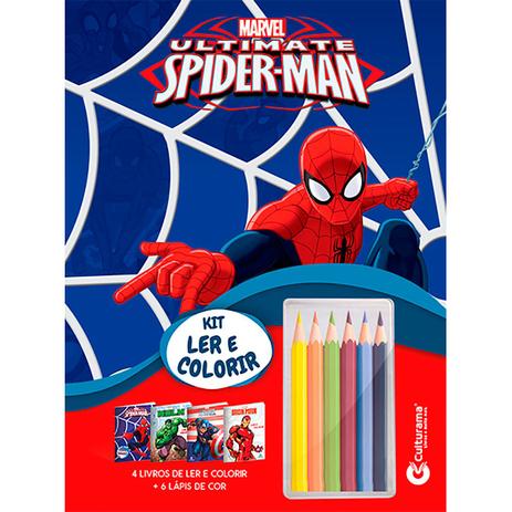 Kit livro médio marvel - culturama Menor preço em Kit livro médio marvel - culturama