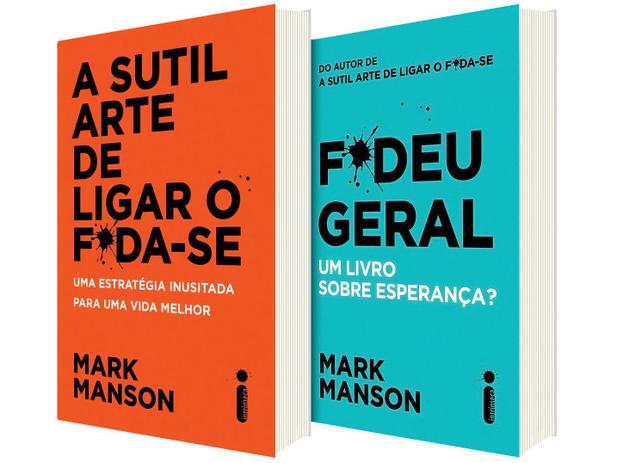 Kit Livros A Sutil Arte de Ligar o F*da - se + F*deu Geral Mark Manson