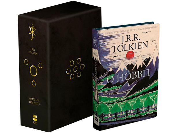 Kit Livros Box O Senhor dos Anéis + O Hobbit - J. R. R. Tolkien Menor preço em Kit Livros Box O Senhor dos Anéis + O Hobbit - J. R. R. Tolkien