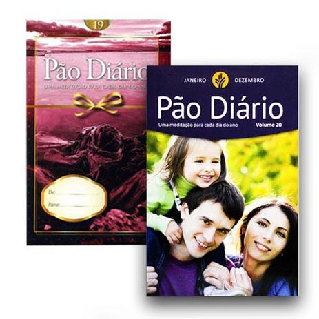 Kit Livros Devocional Pão Diário Menor preço em Kit Livros Devocional Pão Diário