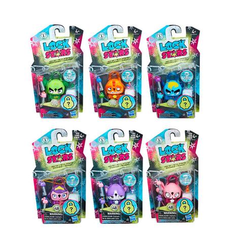 Kit Lock Star Conjunto com 6 Cadeados - Hasbro Menor preço em Kit Lock Star Conjunto com 6 Cadeados - Hasbro