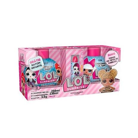 Kit LOL Infantil Shampoo 250ml + Condicionador 230ml +  Batom - Biotropic é boa?