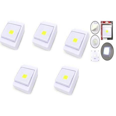 Kit luminaria de toque para closet corredor sem fio com 5 luminarias lampada led para teto armario i - Gimp Menor preço em Kit luminaria de toque para closet corredor sem fio com 5 luminarias lampada led para teto armario i - Gimp