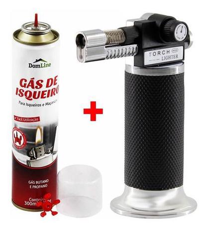 Kit Maçarico culinário 802 TORCH LIGHTER +1 Gás refil - Luatek Menor preço em Kit Maçarico culinário 802 TORCH LIGHTER +1 Gás refil - Luatek
