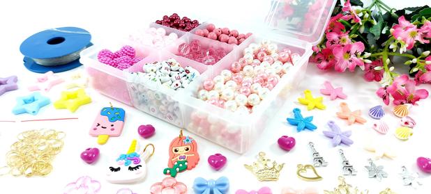Kit Maleta Pote P/ Fazer Colar E Pulseira Infantil rp RP - Armarinhos Lahr Menor preço em Kit Maleta Pote P/ Fazer Colar E Pulseira Infantil rp RP - Armarinhos Lahr