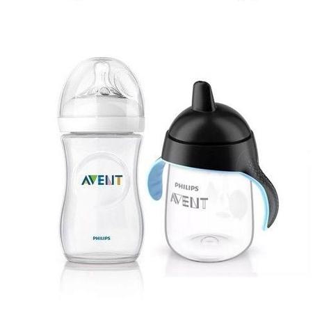 Kit Mamadeira Pétala 330ml e Copo Pinguim Preto 340ml Philips AVENT Menor preço em Kit Mamadeira Pétala 330ml e Copo Pinguim Preto 340ml Philips AVENT