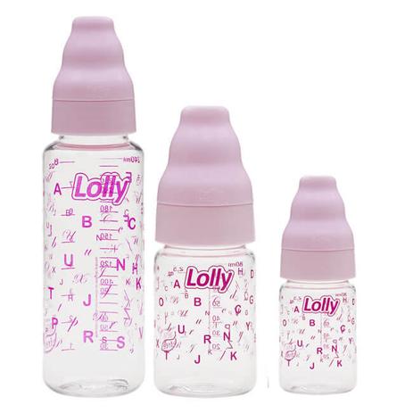 Kit Mamadeira Tip Bico Universal Color - Lolly Menor preço em Kit Mamadeira Tip Bico Universal Color - Lolly