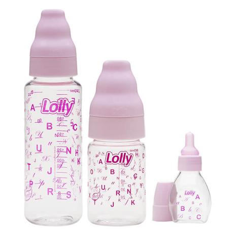 Kit Mamadeira Tip Bico Universal Colorido - Lolly Menor preço em Kit Mamadeira Tip Bico Universal Colorido - Lolly