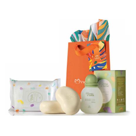 Menor preço em Kit  Mamãe e Bebê: Colônia + Sabonetes + Lenços Umedecidos - Mamãe Bebê