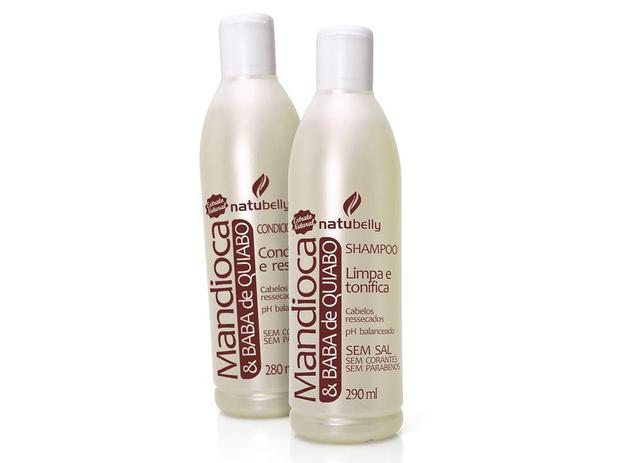 Kit mandioca shampoo e condicionador natubelly é boa?