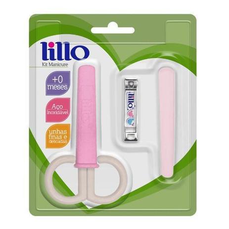 Kit Manicure Bebe 3 Pecas Azul Lillo Kit Manicure Magazine Luiza