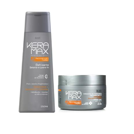 Kit Manutenção Reconstrução Keramax Shampoo e Máscara Skafe Menor preço em Kit Manutenção Reconstrução Keramax Shampoo e Máscara Skafe