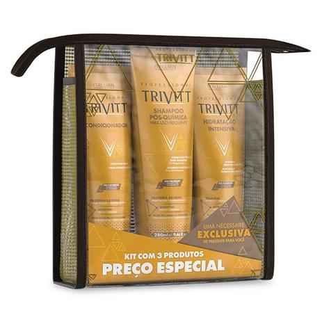 Kit Manutenção Trivitt 3 Itens Itallian Hairtech Menor preço em Kit Manutenção Trivitt 3 Itens Itallian Hairtech