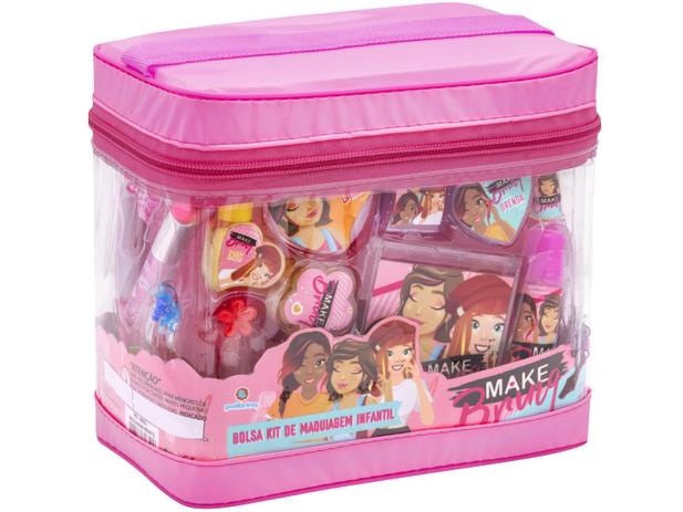 Kit Maquiagem Infantil Make Brinq Polibrinq - 20 Peças Menor preço em Kit Maquiagem Infantil Make Brinq Polibrinq - 20 Peças