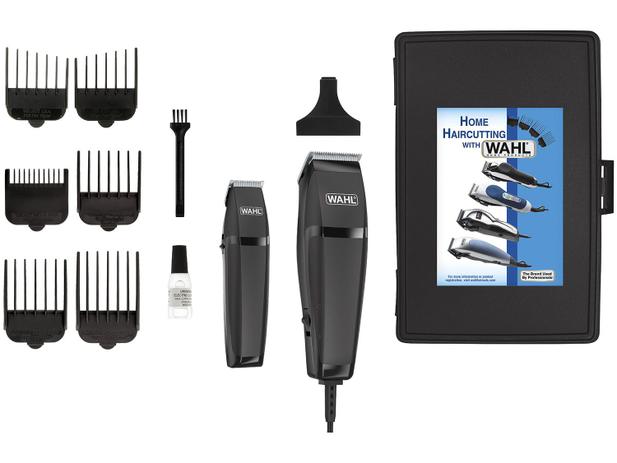 Kit Máquina de Cortar Cabelo Wahl Clipper - HomeCut Combo 7 Níveis de Altura 1 Velocidade Menor preço em Kit Máquina de Cortar Cabelo Wahl Clipper - HomeCut Combo 7 Níveis de Altura 1 Velocidade