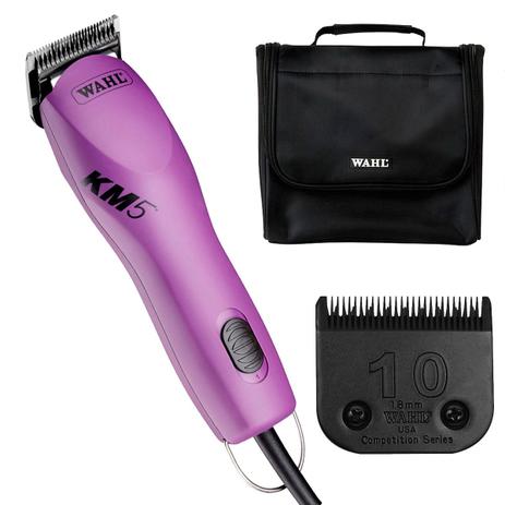 Kit Máquina de Tosa Animal KM5 + Lamina 10 Wahl do Brasil Menor preço em Kit Máquina de Tosa Animal KM5 + Lamina 10 Wahl do Brasil