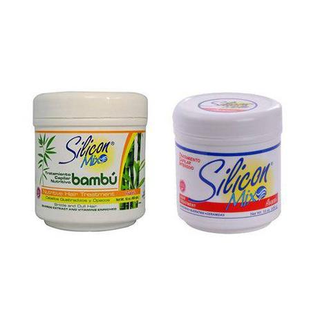 Kit Máscaras Silicon Mix Avanti 450g + Bambu 450g Menor preço em Kit Máscaras Silicon Mix Avanti 450g + Bambu 450g