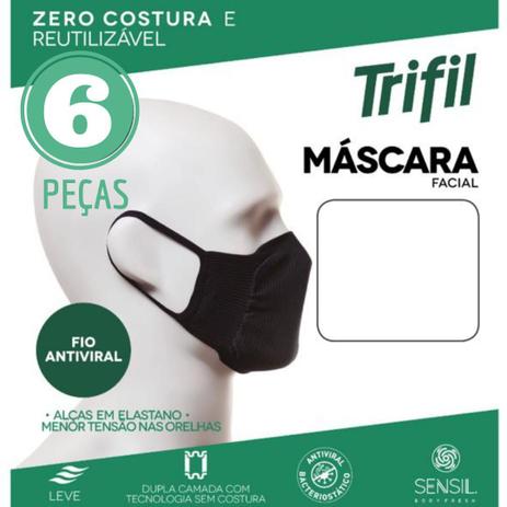 Kit  Máscaras Trifil sem costuras (W06103) Pretas ( 6 UNIDADES) é boa?