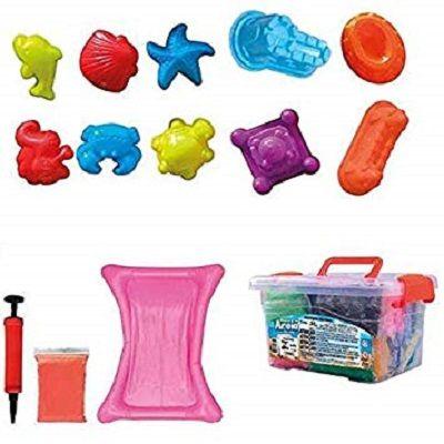 Kit massinha de areia na maleta 700 gramas magica chef de cozinha bolos com acessorios e sacos de ar - Gimp Menor preço em Kit massinha de areia na maleta 700 gramas magica chef de cozinha bolos com acessorios e sacos de ar - Gimp