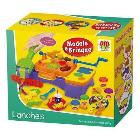 Kit Massinha De Modelar Modele E Brinque Lanches Dm Toys Dmt5117 Menor preço em Kit Massinha De Modelar Modele E Brinque Lanches Dm Toys Dmt5117