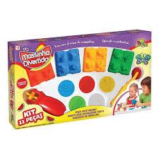 Kit Massinha Divertida 11 Peças 3 Anos Baby Bebê - Art brink Menor preço em Kit Massinha Divertida 11 Peças 3 Anos Baby Bebê - Art brink