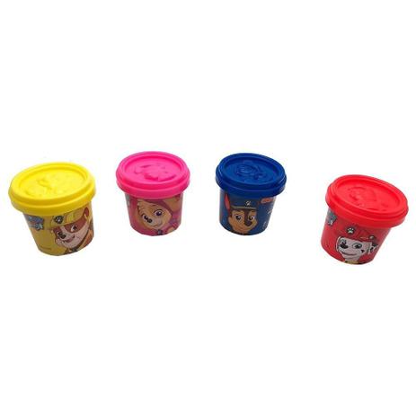 Kit Massinha Divertida Patrulha Canina com 4 Unidades - Sunny Menor preço em Kit Massinha Divertida Patrulha Canina com 4 Unidades - Sunny