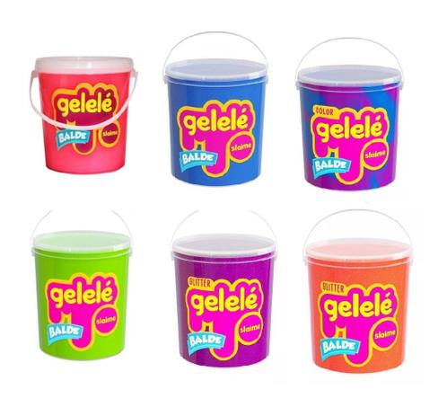 Kit Massinha Gelelé Slime c/ 6 Potes 457 g - Sortidos - Doce Brinquedos Menor preço em Kit Massinha Gelelé Slime c/ 6 Potes 457 g - Sortidos - Doce Brinquedos